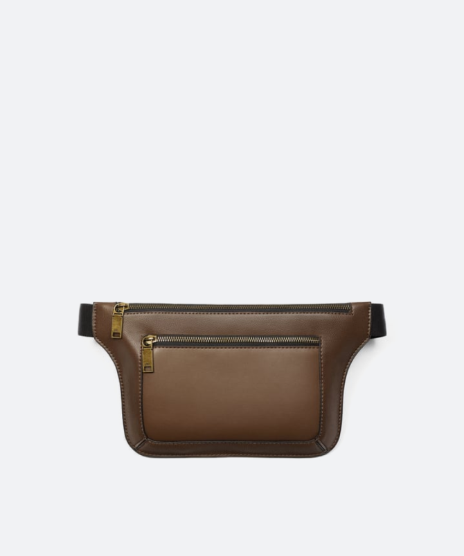 Monochrome belt bag